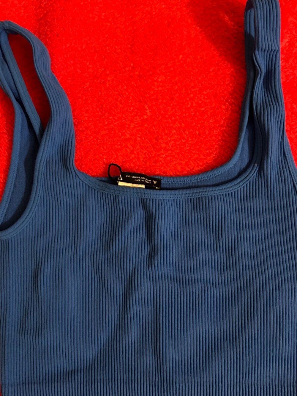 Zara M/L Crop Tank Top